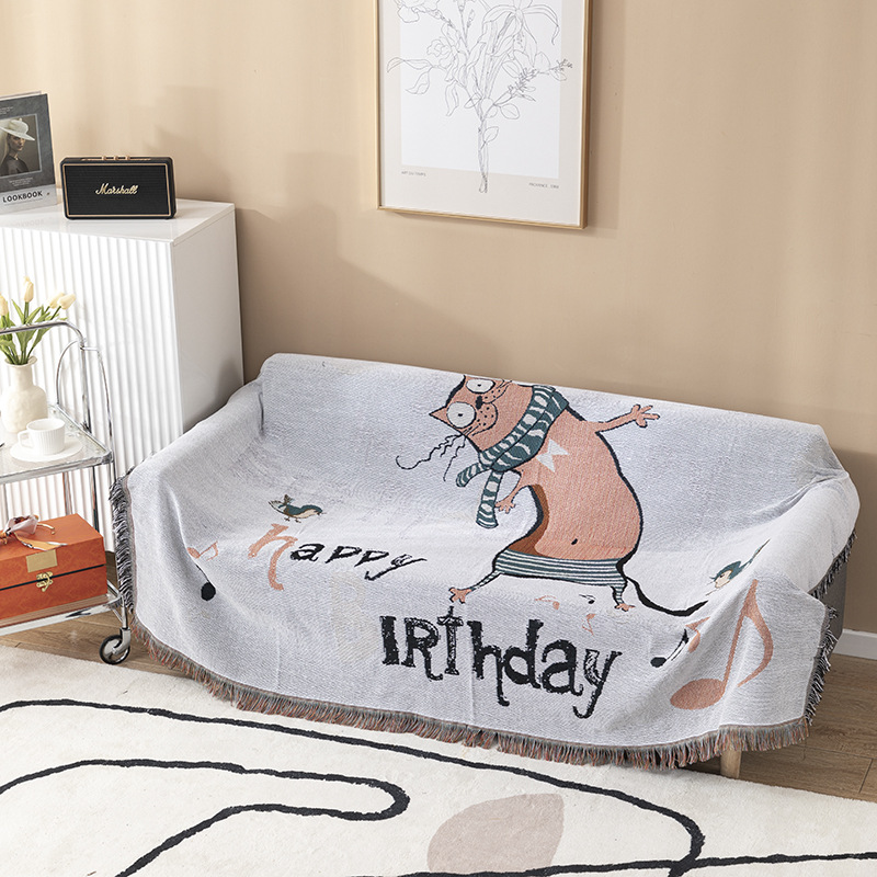 Manta Decorativa con Diseño de - Boho Throw Blanket Fringe reseña y precio