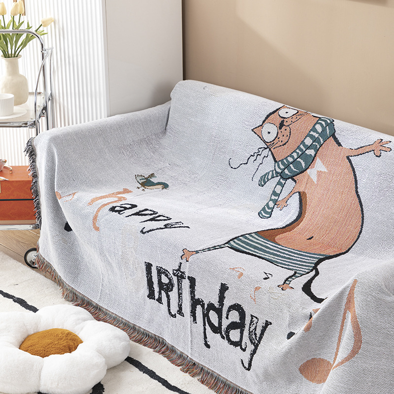 Manta Decorativa con Diseño de - Boho Throw Blanket Fringe reseña y precio