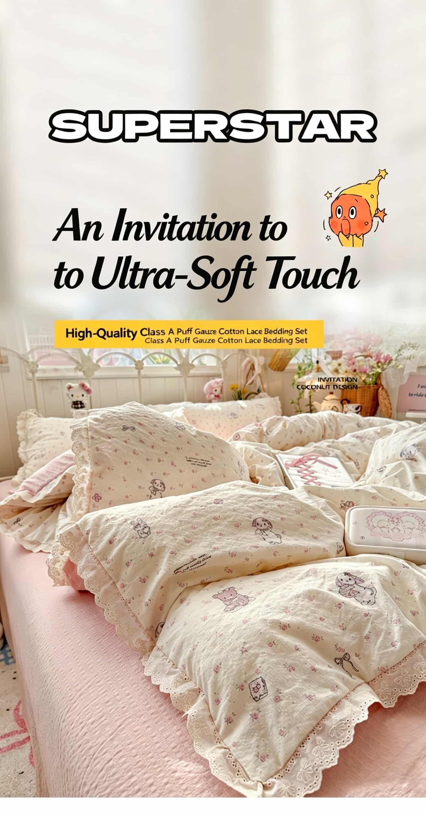 Juegos de ropa de cama con enc - Aesthetic Floral Duvet Cover reseña y precio