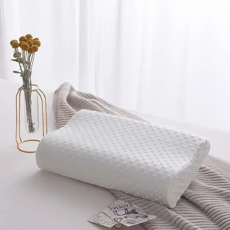 Almohada ergonómica de espuma  - Memory Foam Orthopedic Pillow Neck Pain reseña y precio